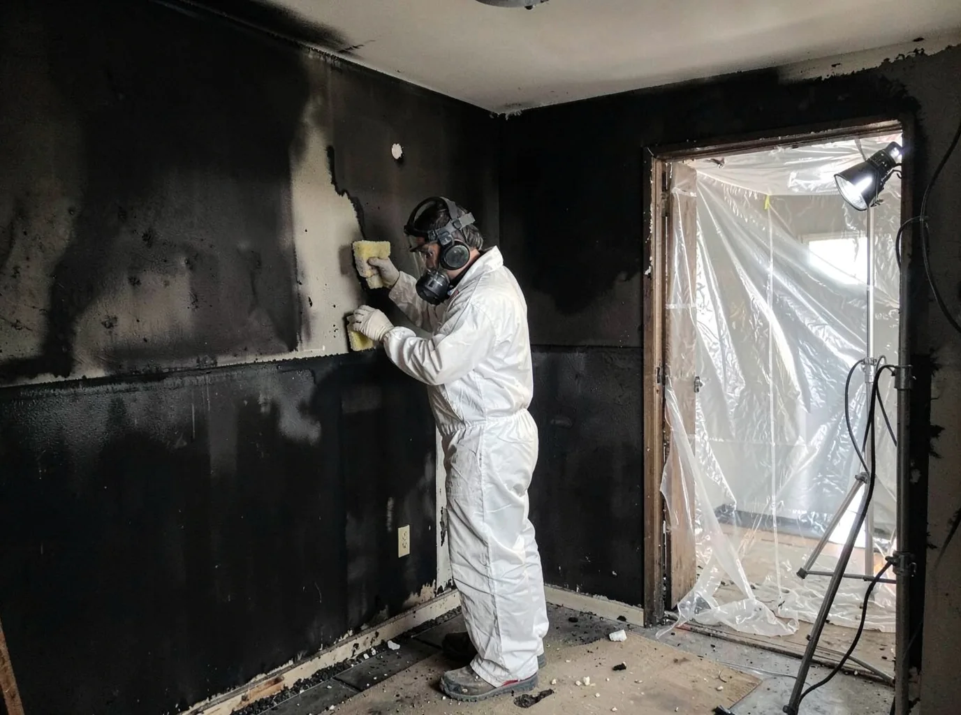 Fire Damage Restoration company in Knoxville, IA